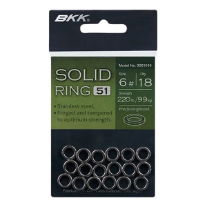 Кольцо цельное BKK Solid Ring-51 #7 (D-SO-1025)