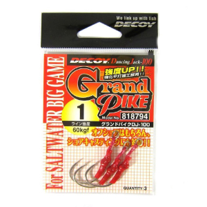 Крючки Decoy Grand PIKE DJ-100 №4/0