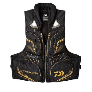 Жилет спасательно-разгрузочный Daiwa DF-3021T BK 2XL