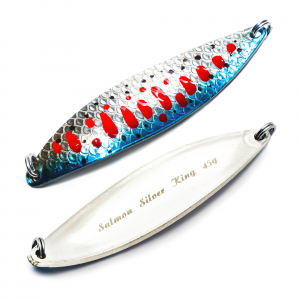 Блесна Salmon Серебристый King 37g цвет 28