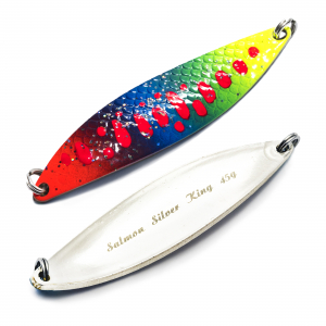 Блесна Salmon Серебристый King 37g цвет 133