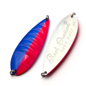 Блесна FUJIWARA Sake Katz Real Ovation 45гр Розовый-Синий