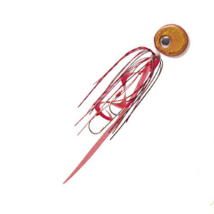 Jig Head HAMADA SHOKAI CO. Blaze Curly CLA035 120g RD
