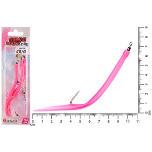 Оснастка HIGASHI Gummi Makk rig SB3 #06 Розовый (#12-0)