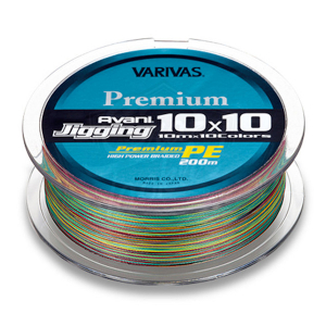 Плетеный шнур Varivas Avani Jigging Premium PEx4 10x10 200m #0.8