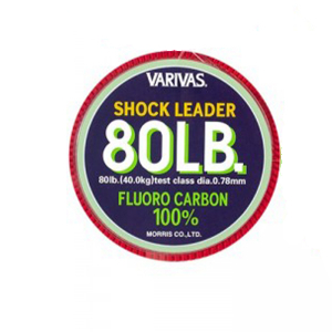 Леска Varivas Shock Leader Fluoro Carbon 80lb 30m