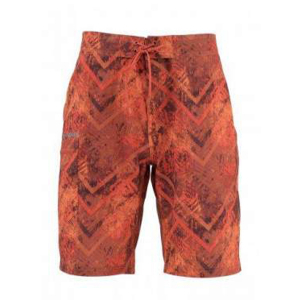 Шорты SIMMS Surf Short - Print, Velocity Print Оранжевый L