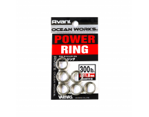 Заводные кольца Varivas Avani Ocean Works Power Ring 300Lb