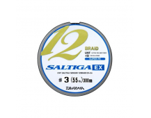 Шнур плетеный Daiwa Saltiga EX 12 Braid UVF+SI #6 300м