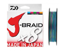 Плетёный шнур Daiwa J-Braid X8 0.18mm